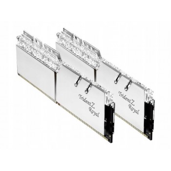 G.SKILL Trident Z Royal Pamięć DDR4 16GB 2x8GB 3600MHz CL18 1.35V XMP Srebrna