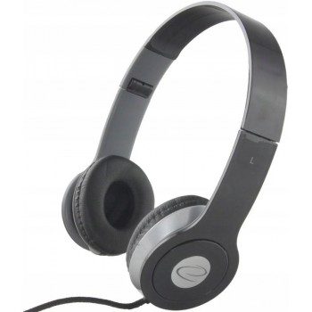 ESPERANZA EH145K - 5901299903919 ESPERANZA EH145K TECHNO - Słuchawki Audio Stereo z Regulacją Głośności 3m