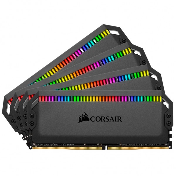 CORSAIR DOMINATOR PLATINUM RGB Pamięć DDR4 32GB 4x8GB 3200MHz CL16 1.35V