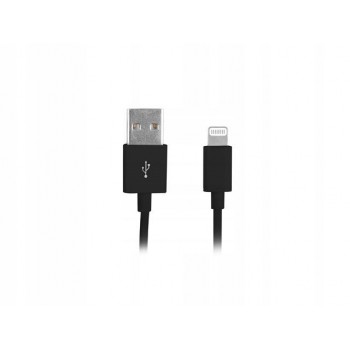 NATEC lightning M - USB-A M cable 1.5m black MFi
