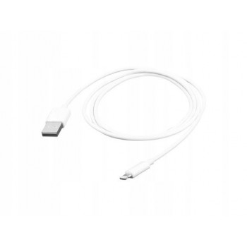 NATEC lightning M - USB-A M cable 1.5m white MFi