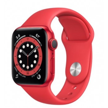 APPLE Watch Series 6 GPS 40mm PRODUCT RED Aluminium Case with PRODUCT RED Sport Band - Regular
