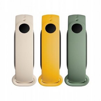 XIAOMI Zestaw Opasek do Mi Smart Band 5/6/6 NFC  Ivory / Olive / Yellow