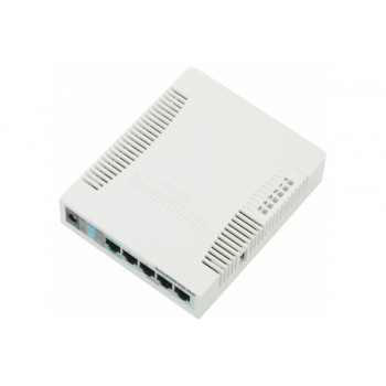 MikroTik RB951G-2HnD 2.4Ghz 300 Mbit/s AP, 5xGbE, USB, 128MB RAM, Desktop