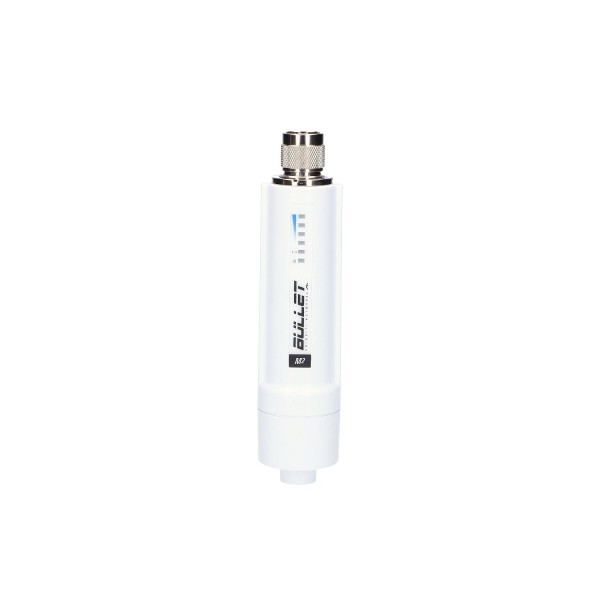 Ubiquiti airMAX Bullet M 2 GHzOutdoor Radio, 1xRJ45 LAN N-type 100+ Mbps Ubiquiti airMAX Bullet M 2 GHzOutdoor Radio, 1xRJ45 LAN N-type 100+ Mbps