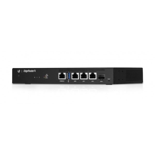 Ubiquiti EdgeMAX EdgeRouter 4, 3x RJ45 GbE, 1x SFP, 1xRJ45 Serial Port Ubiquiti EdgeMAX EdgeRouter 4, 3x RJ45 GbE, 1x SFP, 1xRJ45 Serial Port