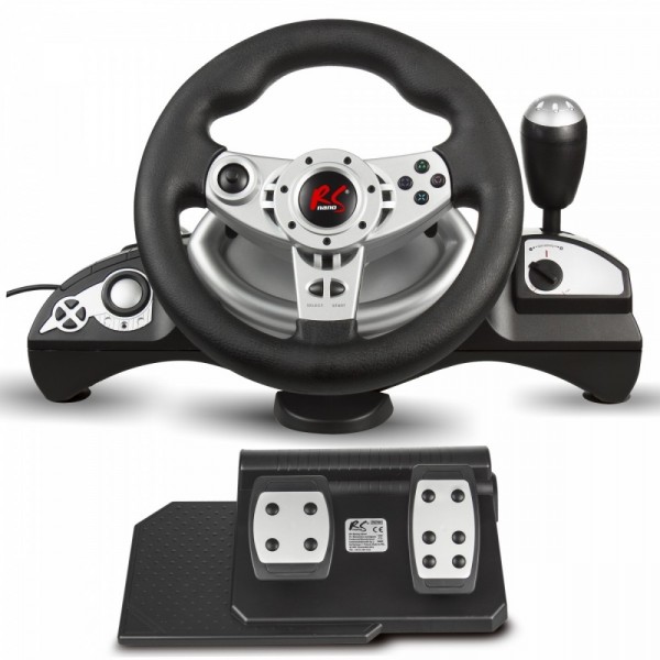 Kierownica PS4/PS3/XBOX ONE/XBOX360/PC(X-INPUT/D-INPUT)/Switch/ Android 8IN Kierownica PS4/PS3/XBOX ONE/XBOX360/PC(X-INPUT/D-INPUT)/Switch/ Android 8IN