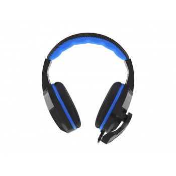 Słuchawki dla graczy Argon 100 z mikrofonem czarno-niebieskie