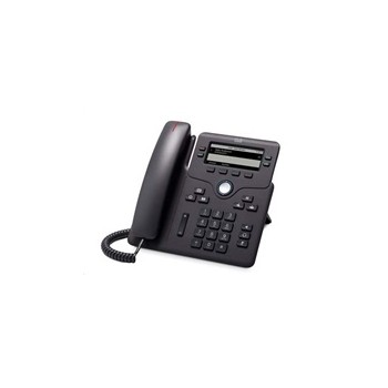 Cisco CP-6851-3PCC-K9, VoIP telefon, 4line, 2x10/100/1000, displej, PoE, MPP. bez adaptéru