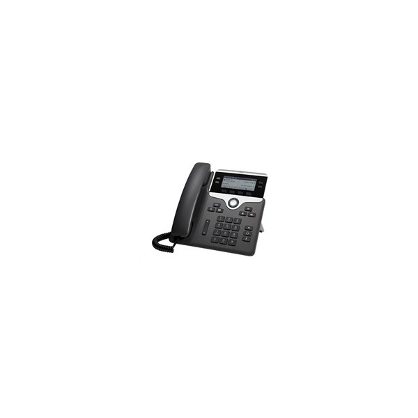 Cisco CP-7841-3PCC-K9, VoIP telefon, 4line, 2x10/100/1000, displej, PoE Cisco CP-7841-3PCC-K9, VoIP telefon, 4line, 2x10/100/1000, displej, PoE