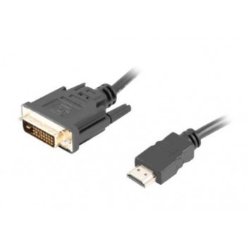 Kabel HDMI(M)-DVI-D(M) DUAL LINK 1.8 M czarny