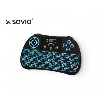 Klawiatura bezprzewodowa SAVIO KW-03 Android TV Box, Smart TV, PS3, XBOX 360, PC