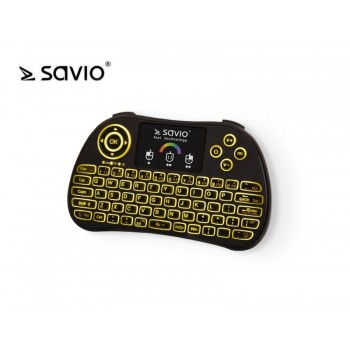 Klawiatura bezprzewodowa SAVIO KW-03 Android TV Box, Smart TV, PS3, XBOX 360, PC