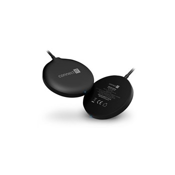 CONNECT IT MagSafe Wireless Fast Charge bezdrátová nabíječka, 15 W, černá