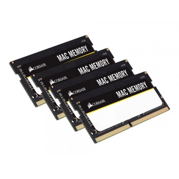 CORSAIR Mac Memory - DDR4 - 64 GB: 4 x 16 GB - SO DIMM 260-PIN - ungepuffert