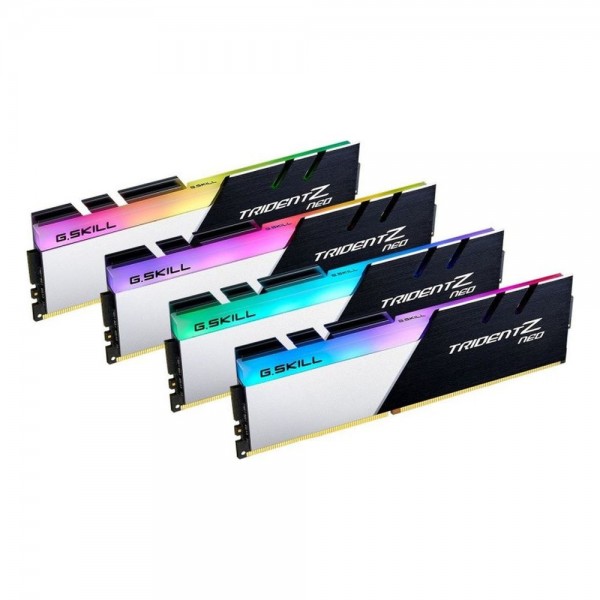 G.Skill Trident Z Neo Series RAM - 64 GB (4 x 16 GB Kit) - DDR4 3600 UDIMM CL14 G.Skill Trident Z Neo Series RAM - 64 GB (4 x 16 GB Kit) - DDR4 3600 UDIMM CL14
