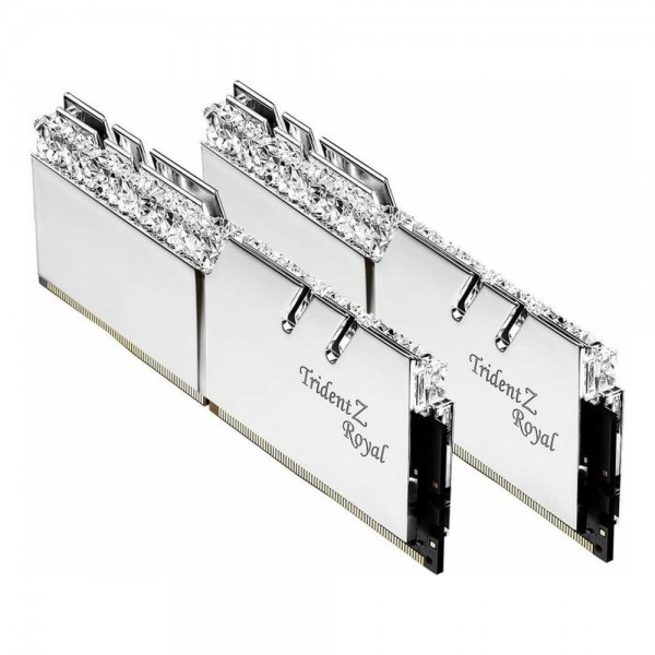 G.Skill Trident Z Royal Series RAM - 64 GB (4 x 16 GB Kit) - DDR4 3600 UDIMM CL14 G.Skill Trident Z Royal Series RAM - 64 GB (4 x 16 GB Kit) - DDR4 3600 UDIMM CL14