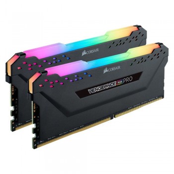 Corsair Vengeance RGB PRO RAM - 16 GB (2 x 8 GB Kit) - DDR4 4000 UDIMM CL18