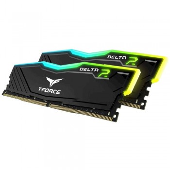 Team Group RAM T-Force DELTA RGB - 32 GB (2 x 16 GB Kit) - DDR4 3200 UDIMM CL16