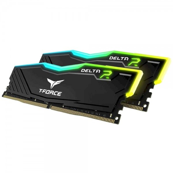 Team Group RAM T-Force DELTA RGB - 32 GB (2 x 16 GB Kit) - DDR4 3200 UDIMM CL16 Team Group RAM T-Force DELTA RGB - 32 GB (2 x 16 GB Kit) - DDR4 3200 UDIMM CL16