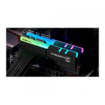 G.Skill TridentZ RGB Series - DDR4 - Kit - 16 GB: 2 x 8 GB - DIMM 288-PIN - 4800 MHz / PC4-38400 - ungepuffert