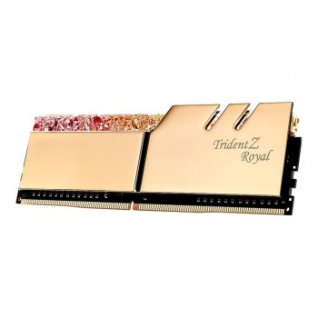G.Skill Trident Z Royal Series - DDR4 - Kit - 64 GB: 4 x 16 GB - DIMM 288-PIN - 3000 MHz / PC4-24000 - ungepuffert