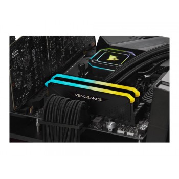 CORSAIR RAM Vengeance RGB RS - 16 GB (2 x 8 GB Kit) - DDR4 3600 UDIMM CL18