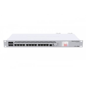 MikroTik CCR1036-12G-4S-EM RouterOS L6 12xRJ45 GbE, 4xSFP, 8GB RAM, Dual PSU