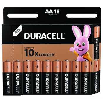 Bateria alkaliczna DURACELL AA/LR6 18szt