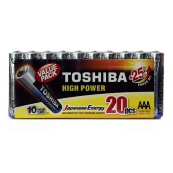Baterie Toshiba HIGH POWER LR03GCP MP-20 MULTIPAK 20 szt.