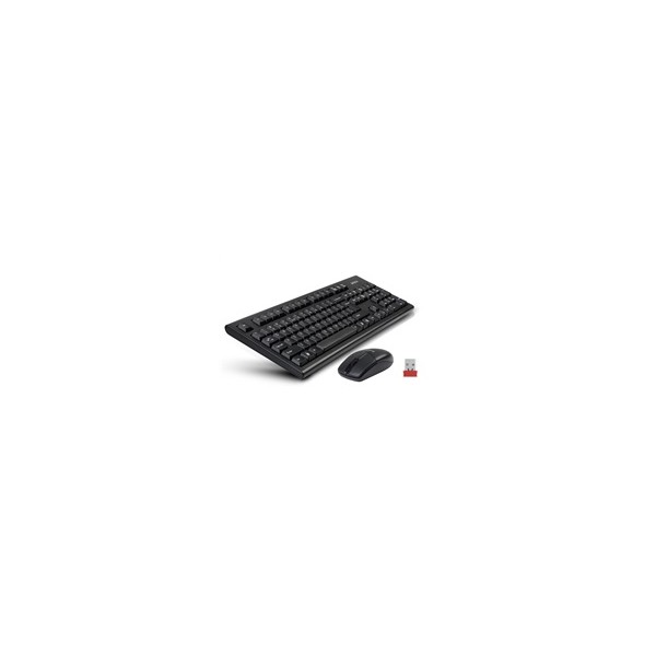 A4tech 3100N set bezdr. kláv. + bezdr. V-Track optická myš,CZ/US, USB A4tech 3100N set bezdr. kláv. + bezdr. V-Track optická myš,CZ/US, USB