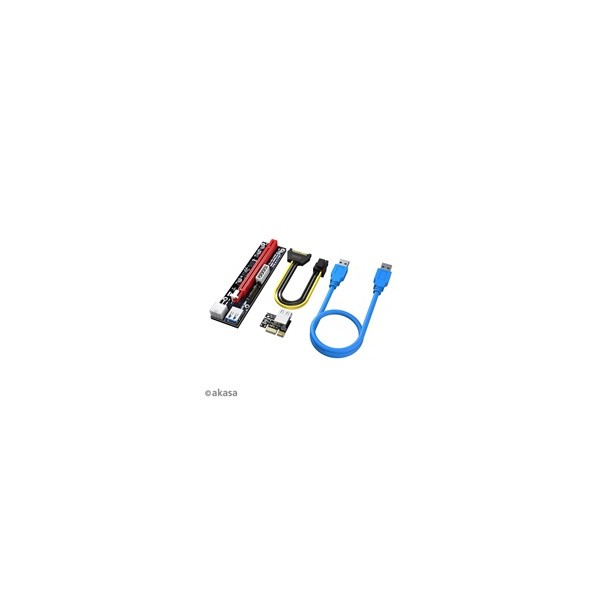 AKASA adaptér PCIe Riser Adapter Card for GPU Mining AKASA adaptér PCIe Riser Adapter Card for GPU Mining