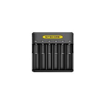 BATTERY CHARGER 6-SLOT/Q6 QIUCK CHARGER NITECORE