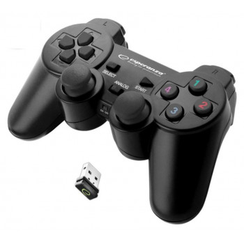 Gamepad bezprzewodowy Esperanza EGG108K (PC, PS3, kolor czarny)