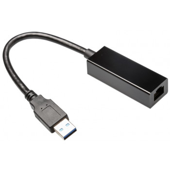 Adapter GEMBIRD NIC-U3-02 (USB 3.0 M - RJ45 F, kolor czarny)
