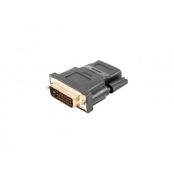 Adapter Lanberg AD-0010-BK (HDMI F - DVI-D (24+1) M, kolor czarny)