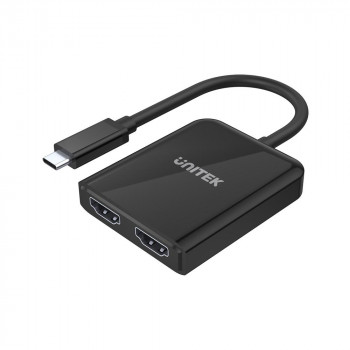 UNITEK ADAPTER USB-C 2X HDMI 2.0A 4K 60HZ, V1408A