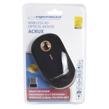 Mysz bezprzewodowa optyczna USB Acrux