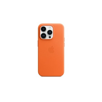APPLE iPhone 14 Pro kožené pouzdro s MagSafe - Orange