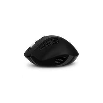 CONNECT IT FOR HEALTH Dual LED bezdrátová ergonomická myš s LCD displejem, 2.4 GHz & Bluetooth 5.0, černá