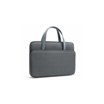 tomtoc Premium Briefcase – 14" MacBook Pro (2021), šedá