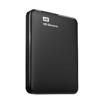 External HDD WESTERN DIGITAL Elements Portable 500GB USB 3.0 Colour Black WDBUZG5000ABK-WESN