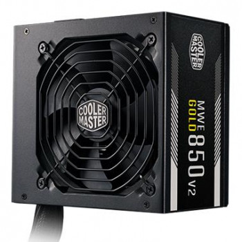 Power Supply COOLER MASTER 850 Watts Efficiency 80 PLUS GOLD PFC Active MTBF 100000 hours MPE-8501-ACAAG-EU