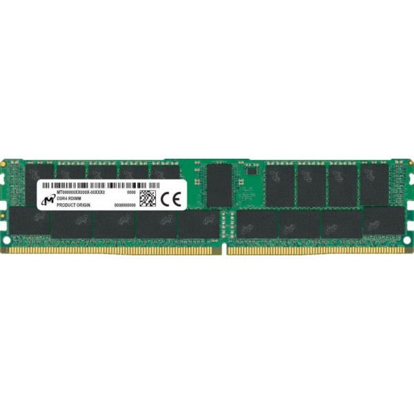 Server Memory Module MICRON DDR4 32GB RDIMM/ECC 3200 MHz CL 22 1.2 V MTA36ASF4G72PZ-3G2R Server Memory Module MICRON DDR4 32GB RDIMM/ECC 3200 MHz CL 22 1.2 V MTA36ASF4G72PZ-3G2R
