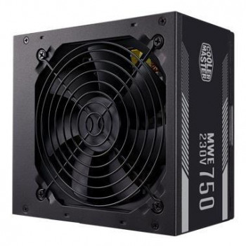 Power Supply COOLER MASTER 750 Watts Efficiency 80 PLUS PFC Active MTBF 100000 hours MPE-7501-ACABW-EU