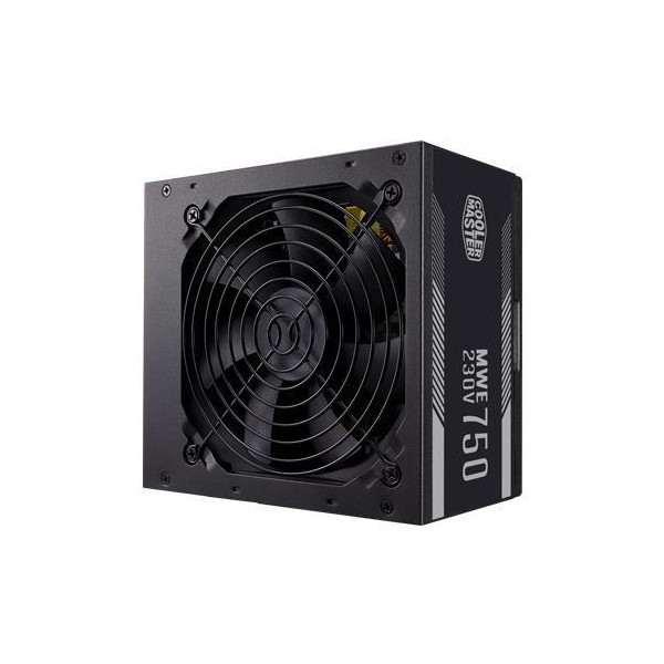 Power Supply COOLER MASTER 750 Watts Efficiency 80 PLUS PFC Active MTBF 100000 hours MPE-7501-ACABW-EU Power Supply COOLER MASTER 750 Watts Efficiency 80 PLUS PFC Active MTBF 100000 hours MPE-7501-ACABW-EU