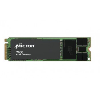 SSD MICRON 7400 Pro 480GB M.2 NVMe TLC Write speed 530 MBytes/sec Read speed 4400 MBytes/sec TBW 3800 TB MTBF 2000000 hours MTFD