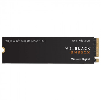 SSD WESTERN DIGITAL Black SN850X 2TB M.2 PCIE NVMe Write speed 6600 MBytes/sec Read speed 7300 MBytes/sec 2.38mm TBW 1200 TB WDS