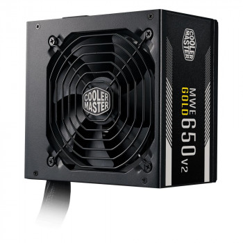 Power Supply COOLER MASTER 650 Watts Efficiency 80 PLUS GOLD PFC Active MTBF 100000 hours MPE-6501-ACAAG-EU