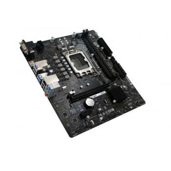 Mainboard BIOSTAR Intel H610 LGA1700 MicroATX Memory DDR4 Memory slots 2 1xPCI-Express 3.0 1x 1xPCI-Express 4.0 16x 1xM.2 1x15pi